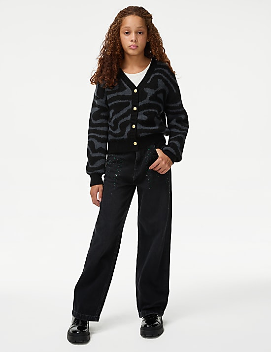 Wicked™ Patterned Cardigan (6-16 Yrs)