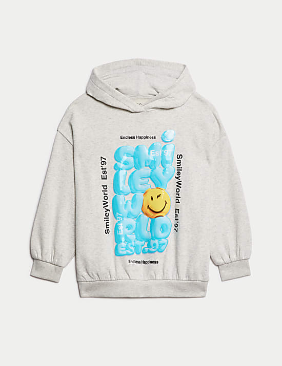 Cotton Rich SmileyWorld&reg; Hoodie (6-16 Yrs)