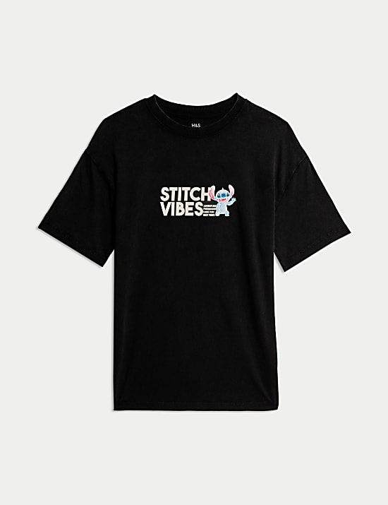 Pure Cotton Lilo and Stitch&trade; T-Shirt (2-16 Yrs)