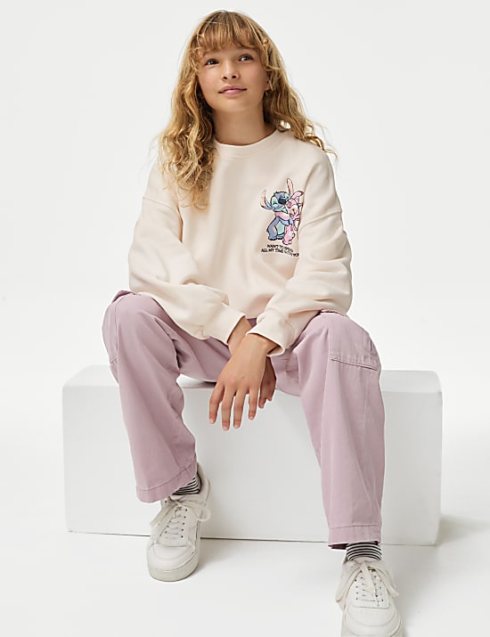 M and s girls jumpers sales