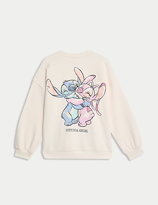 Pure Cotton Lilo & Stitch&trade; Sweatshirt (6-16 Yrs)