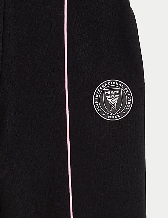 Pantalones deportivos de pata ancha en algod&oacute;n Inter Miami (6-16 a&ntilde;os)