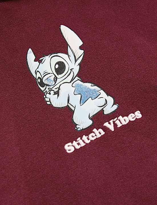Cotton Rich Lilo & Stitch™ Hoodie (6-16 Yrs)