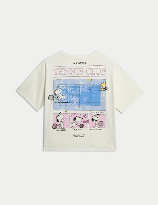 T-shirt 100&nbsp;% coton &agrave; motif Snoopy&trade; (du 6 au 16&nbsp;ans)