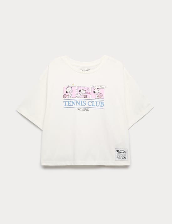 Pure Cotton Snoopy&trade; Graphic T-Shirt (6-16 Years)