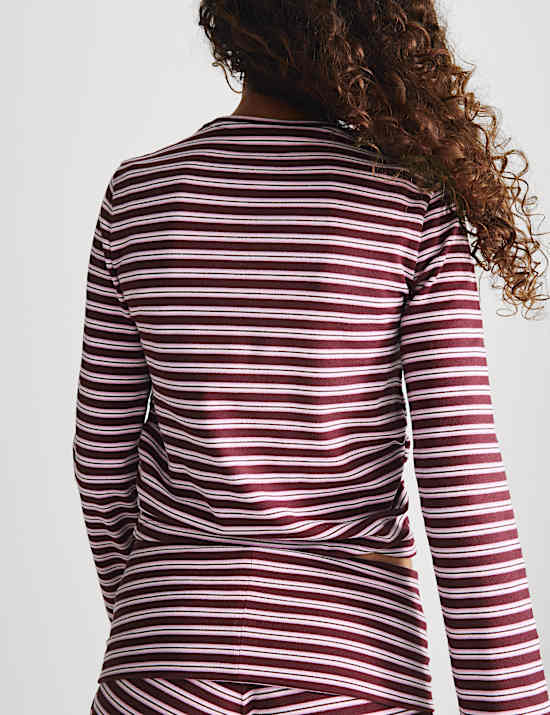 Cosy Striped Long Sleeve Top (6-16 Yrs)