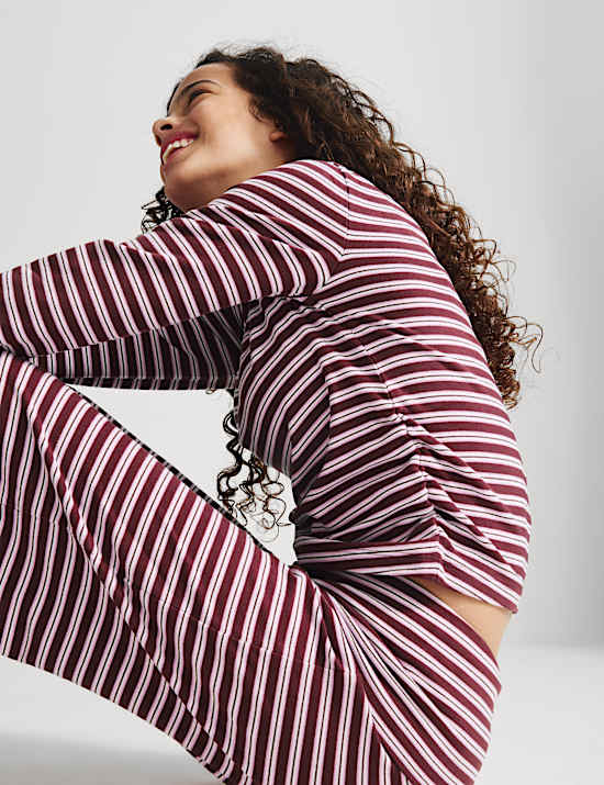 Cosy Striped Long Sleeve Top (6-16 Yrs)