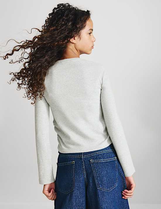 Cosy Striped Long Sleeve Top (6-16 Yrs)