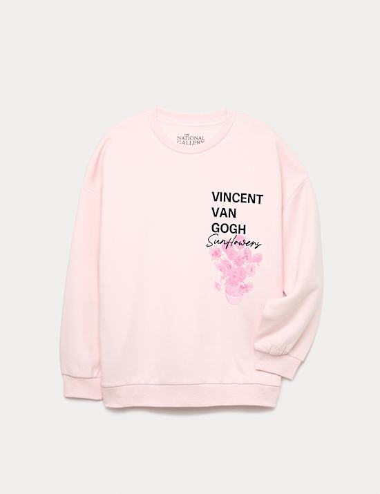 Pure Cotton National Gallery Sweatshirt (6-16 Yrs)