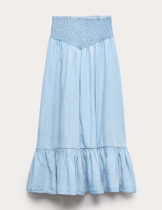 Jersey Maxi A Line Skirt (6-16 Yrs)