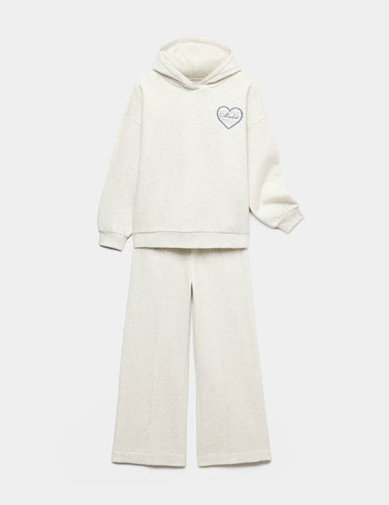 2 Piece Cotton Rich Hoodie & Joggers Outfit (6-16 Yrs)