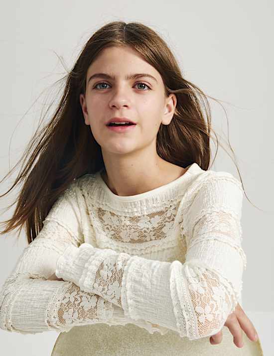 Lace Top (6-16 Yrs)