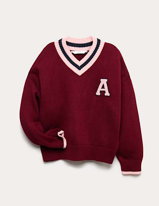 Varsity Knitted Jumper (6-16 Yrs)
