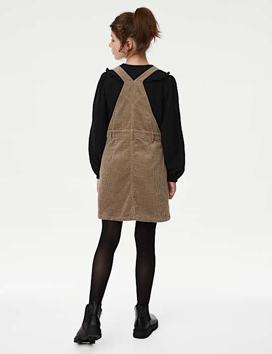 Pinafore Katun Murni (6-16 Thn)