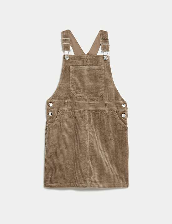 Pinafore Katun Murni (6-16 Thn)