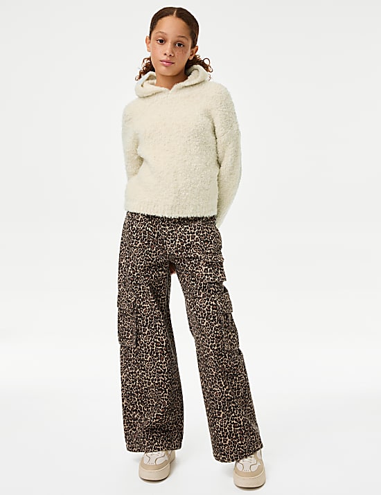 Boucle Knit Hoodie (6-16 Yrs)