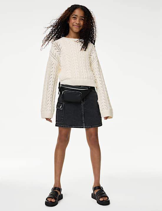 Cotton Rich Sparkly Jumper (2-16 Yrs)