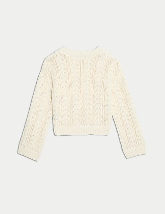 Cotton Rich Sparkly Jumper (2-16 Yrs)