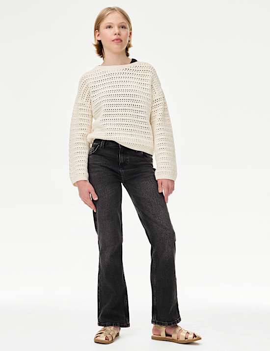 Cotton Rich Knitted Jumper (6-16 Yrs)