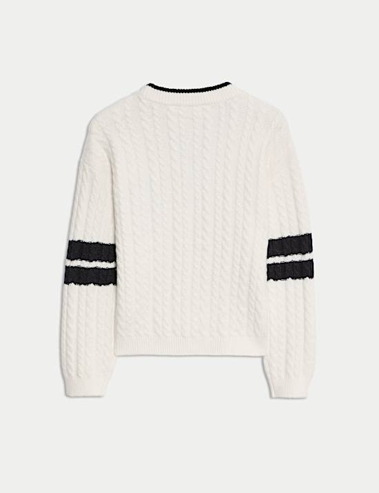 Varsity Oversized Cardigan (6-16 Yrs)