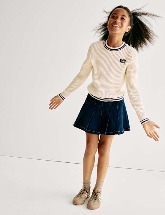 Pure Cotton Jumper (6-16 Yrs)