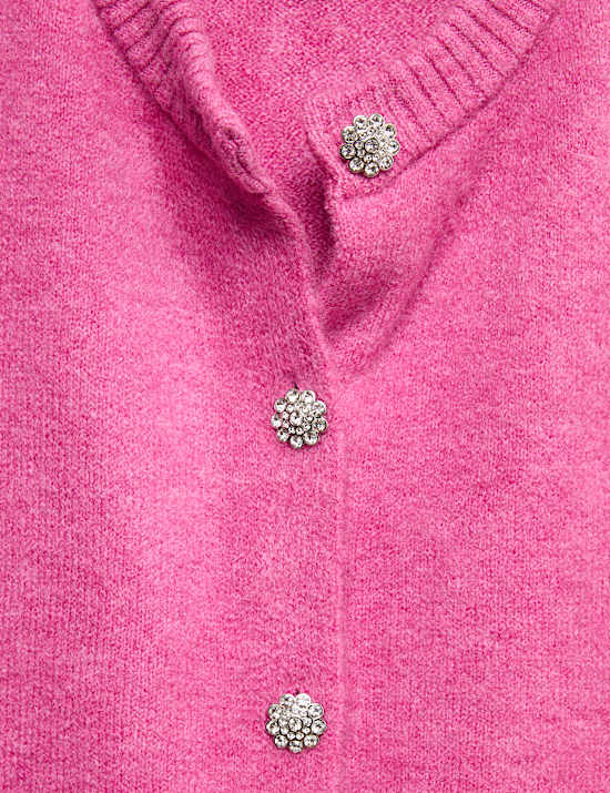 Button Through Knitted Vest (6-16 Yrs)