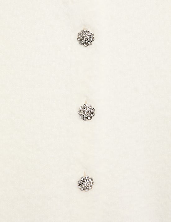 Bling Button Cardigan (6-16 Yrs)