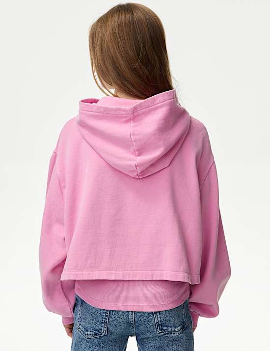 2pc Cotton Rich Vest & Hoodie (6-16 Yrs)