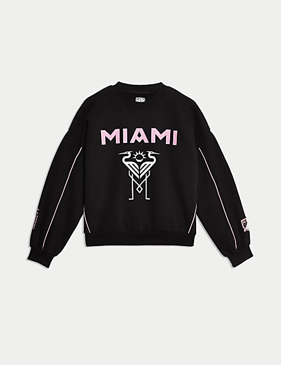 Sweat-shirt 100 % coton Inter Miami (du 6 au 16 ans)