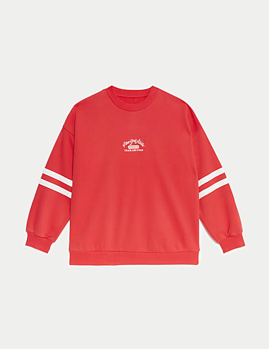 Sweat-shirt en coton (du 6 au 16 ans)