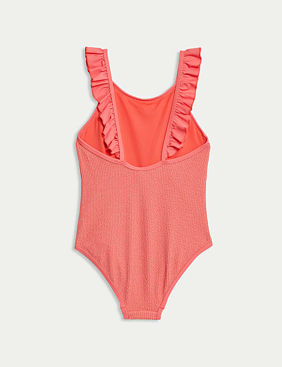 Glitter Textured Swimsuit (6-16 Yrs)