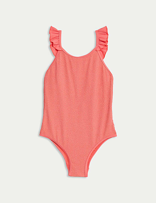 Maillot de bain texturé à paillettes (du 6 au 16&nbsp;ans)
