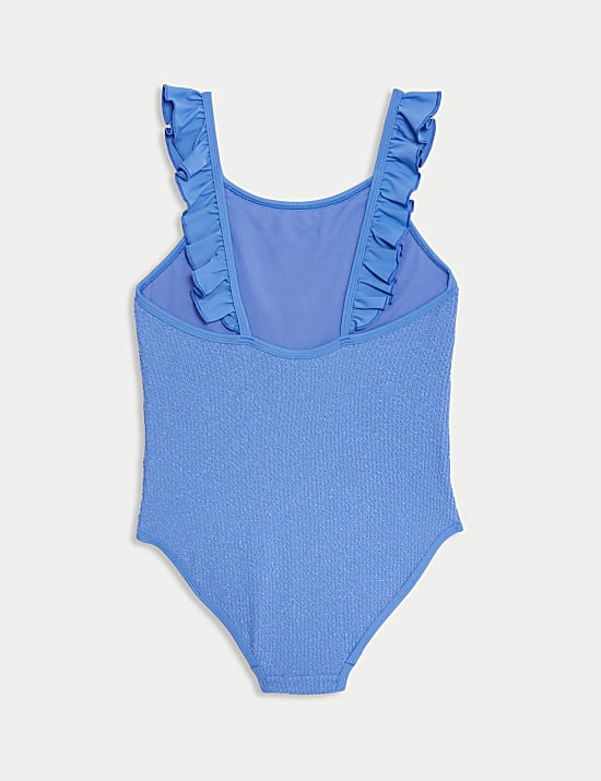 Glitter Textured Swimsuit (6-16 Yrs)