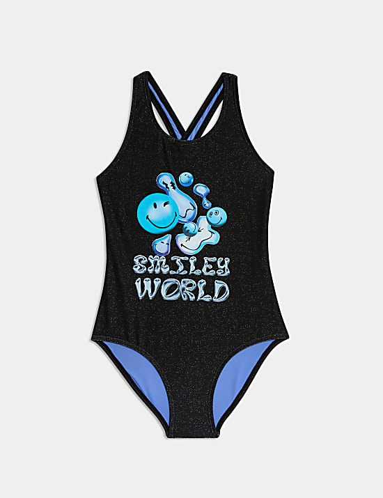 Badeanzug mit SmileyWorld®-Motiv (6–16 J.)