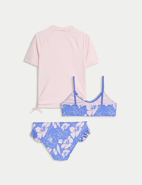 3pc Patterned Swim Set (6-16 Yrs)