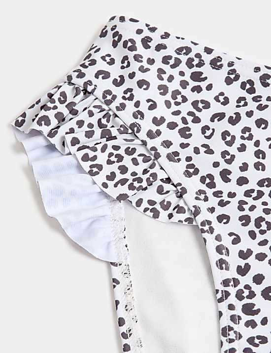 Bikini 2 pi&egrave;ces &agrave; motif l&eacute;opard (du 6 au 16 ans)