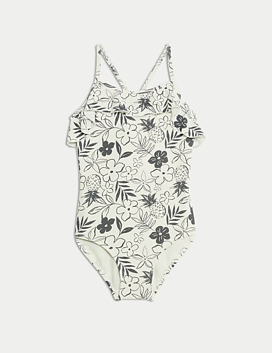 Floral Swimsuit (6-16 Yrs)