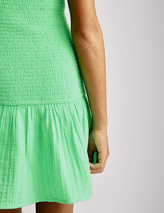 Kleid mit Raffungen (6&ndash;16 J.)