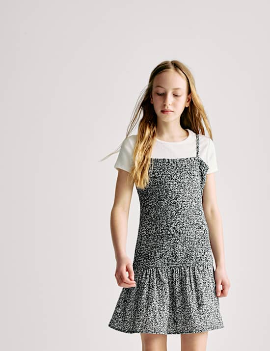 Kleid mit Raffungen (6&ndash;16 J.)