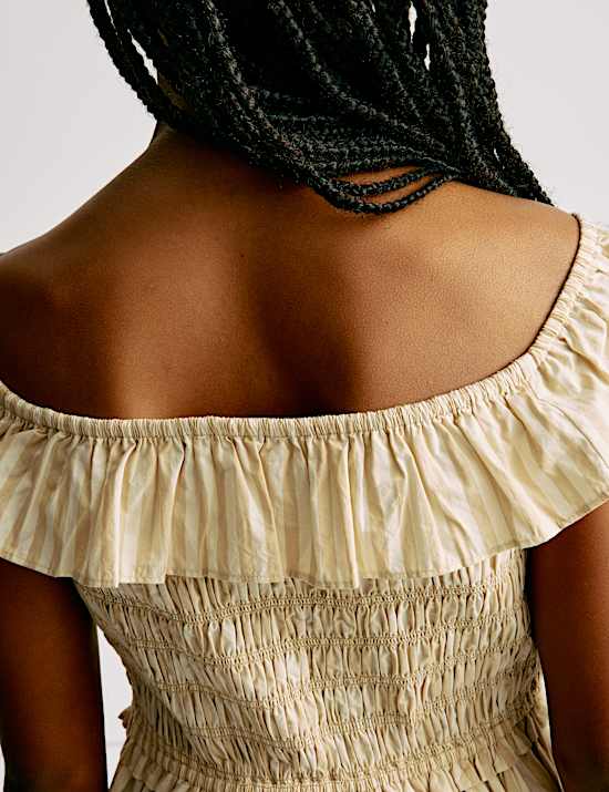 Sukienka w paski ze 100% bawełny (6&ndash;16 lat)