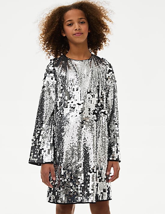 Robe ornée de sequins (du 6&nbsp;au 16&nbsp;ans)