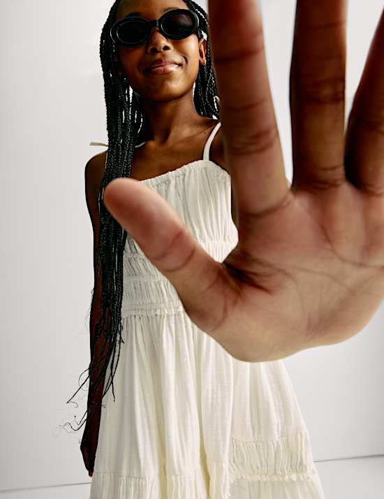 Řasen&eacute; &scaron;aty, z čist&eacute; bavlny (6&ndash;16 let)