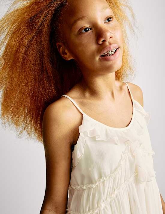 Frill Maxi Dress (6-16 Yrs)