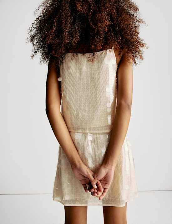 Sequin Cami Top (6-16 Yrs)