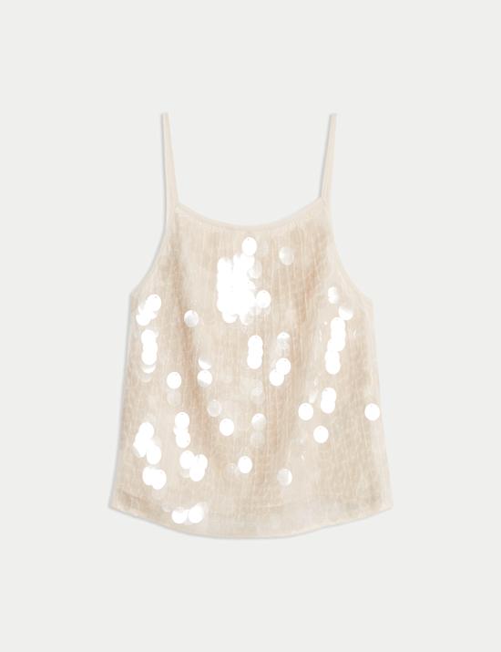 Sequin Cami Top (6-16 Yrs)