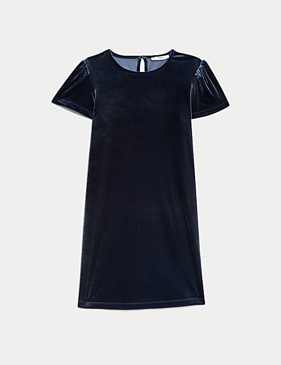 Samtkleid (6&ndash;16 Jahre)