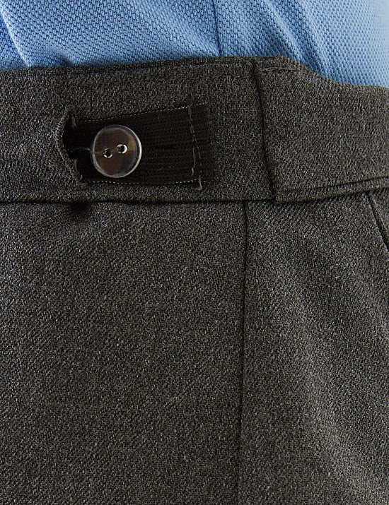 Girls' Embroidered School Skirt (2-18 Yrs)