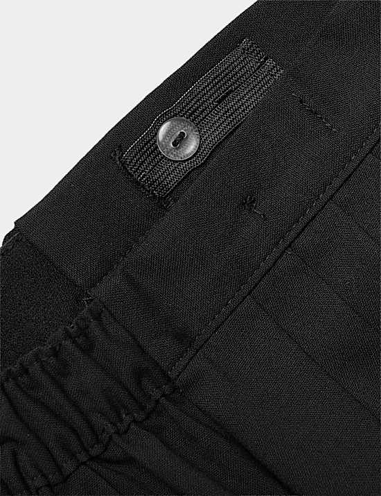 Girls' Easy Dressing Pull On School Skirt (2-16 Yrs)