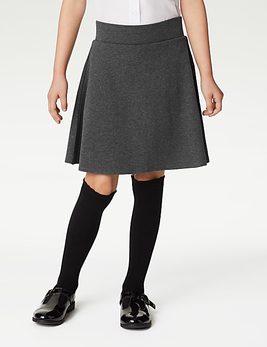 Girls' Jersey School Skort (2-18 Yrs)