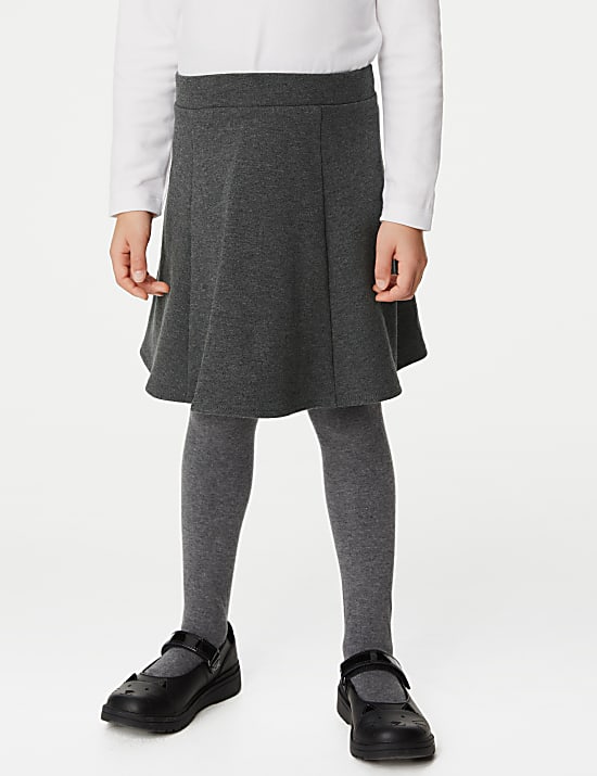 2pk Girls' Jersey Skater School Skirts (2-18 Yrs)